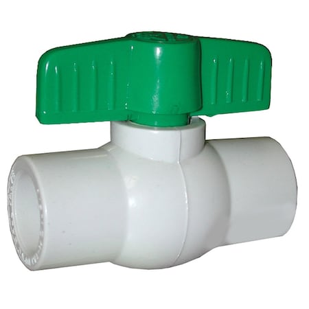 Jones Stephens 1/2in. Slip PVC Ball Valve B90050